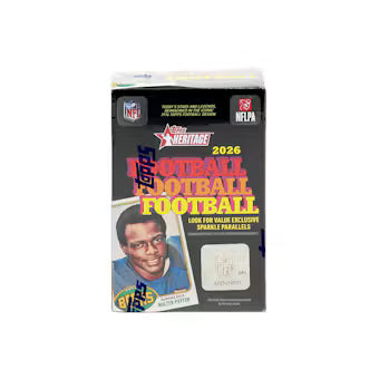 2026 Topps Heritage Football Blaster Box