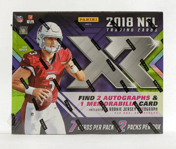 2018 PANINI XR FOOTBALL HOBBY BOX
