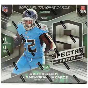 2020 Panini Spectra Football Hobby Box