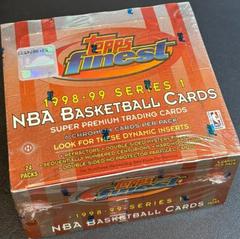 1998/99 Topps Finest Series 1 Basketball Hobby Box