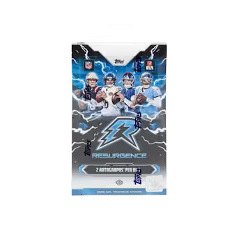 2025 topps resurgence football hobby box