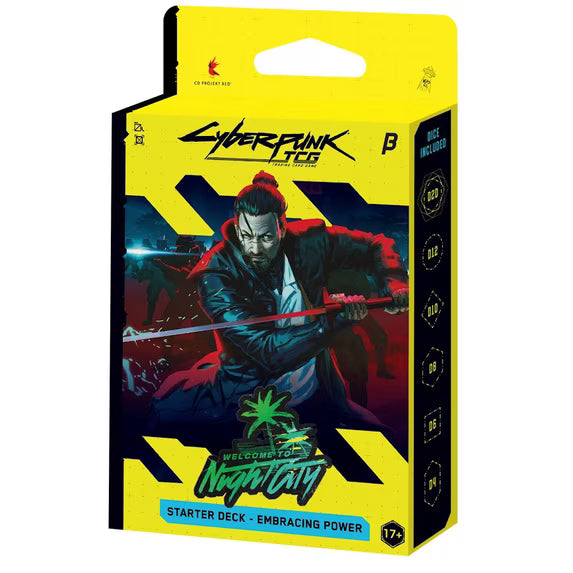 Cyberpunk Embracing Power Starter Deck