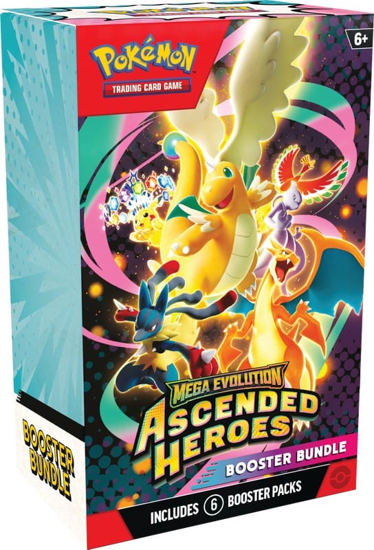 Pokemon Mega Evolution Ascended Heroes Booster Bundle