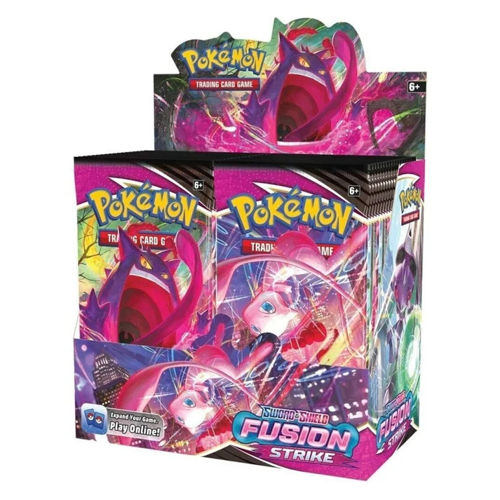 Pokemon Sword and Shield Fusion Strike Booster Box Factory Sealed