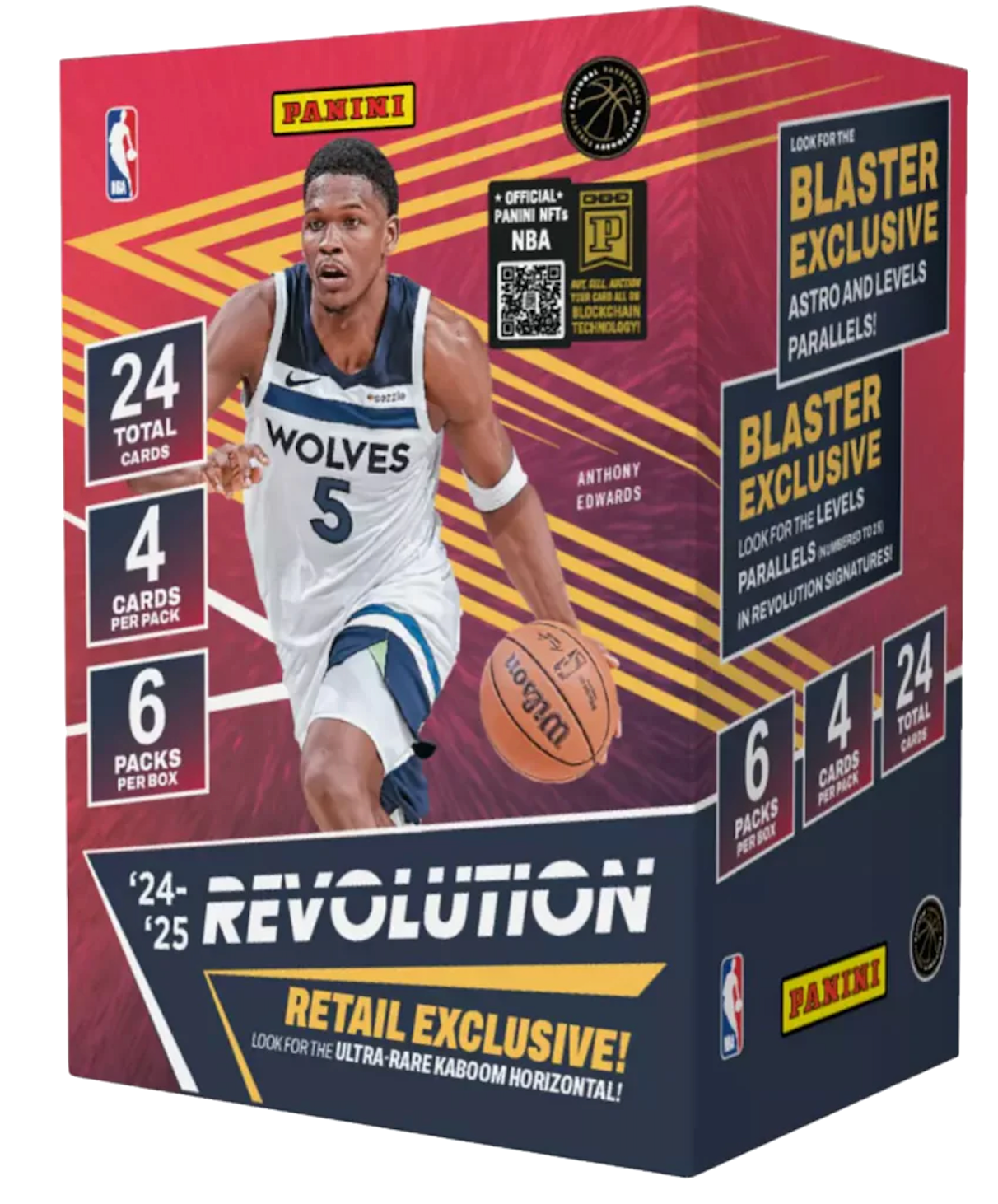 2024/25 Panini Revolution Basketball 6-Pack Blaster Box