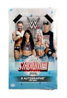 2026 Topps Stadium Club WWE Wrestling Hobby Box