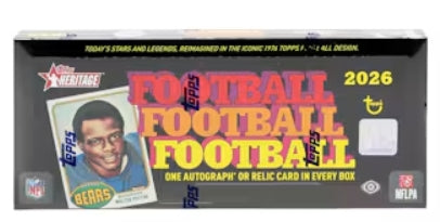 2026 Topps Heritage Football
