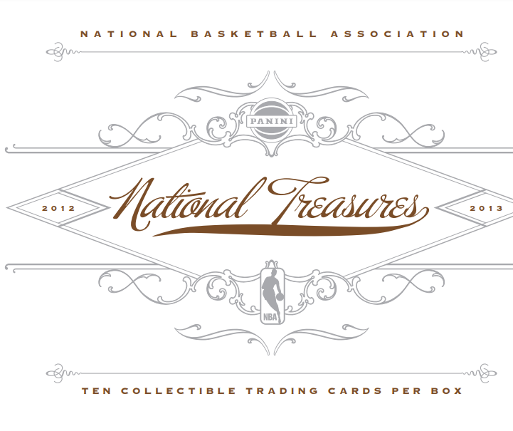 2012/13 Panini National Treasures Basketball Hobby box