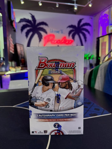NEW 2025 Bowman Baseball Hobby Box