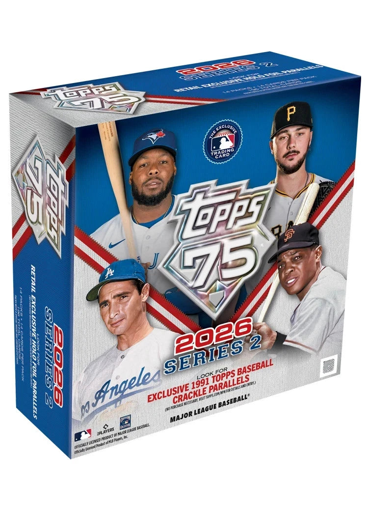 2026 TOPPS SERIES 2 BASEBALL MEGA BOX