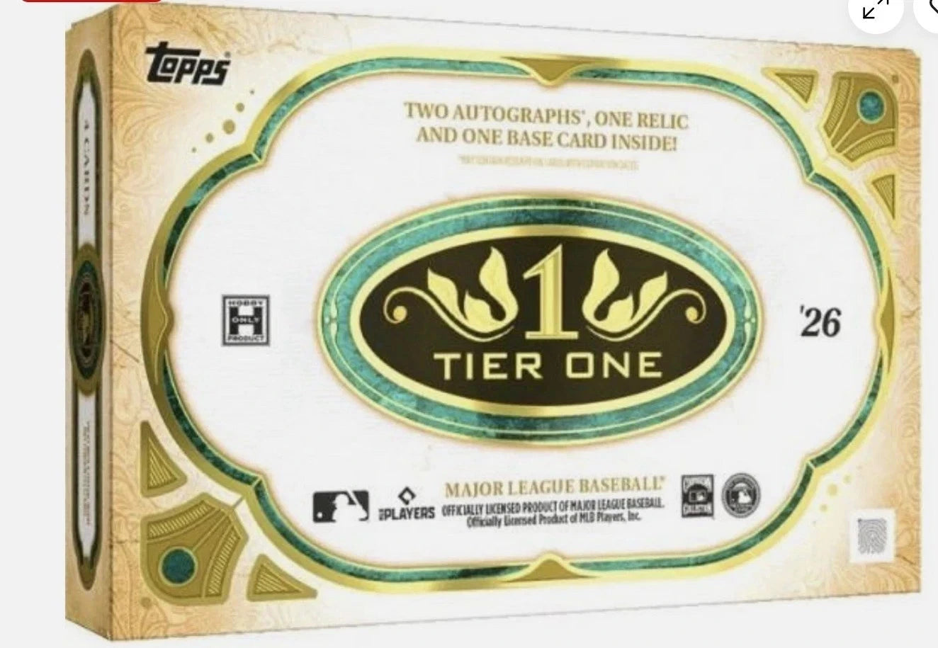 2026 Topps Tier One Baseball Hobby Box