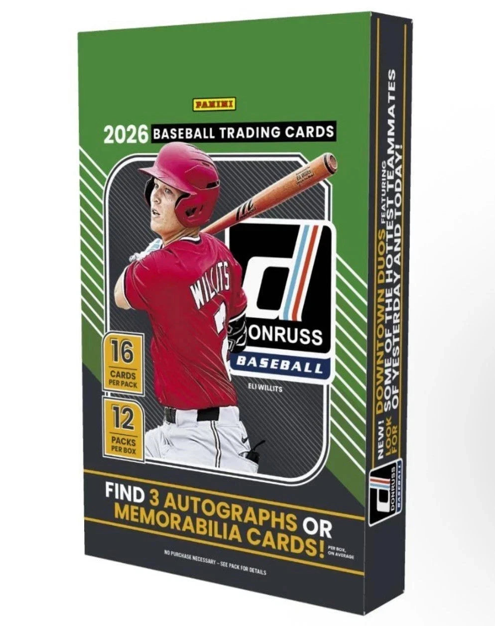 2026 Panini Donruss Baseball Hobby Box Factory Sealed
