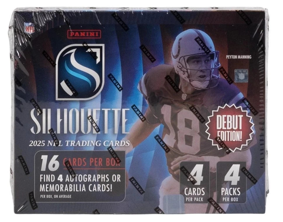 2025 PANINI SILHOUETTE FOOTBALL HOBBY BOX