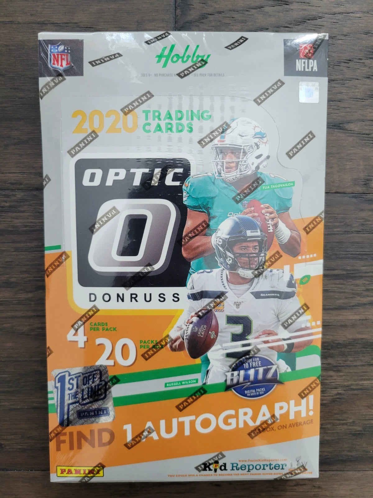 2020 Panini Donruss Optic Football FOTL Hobby Box