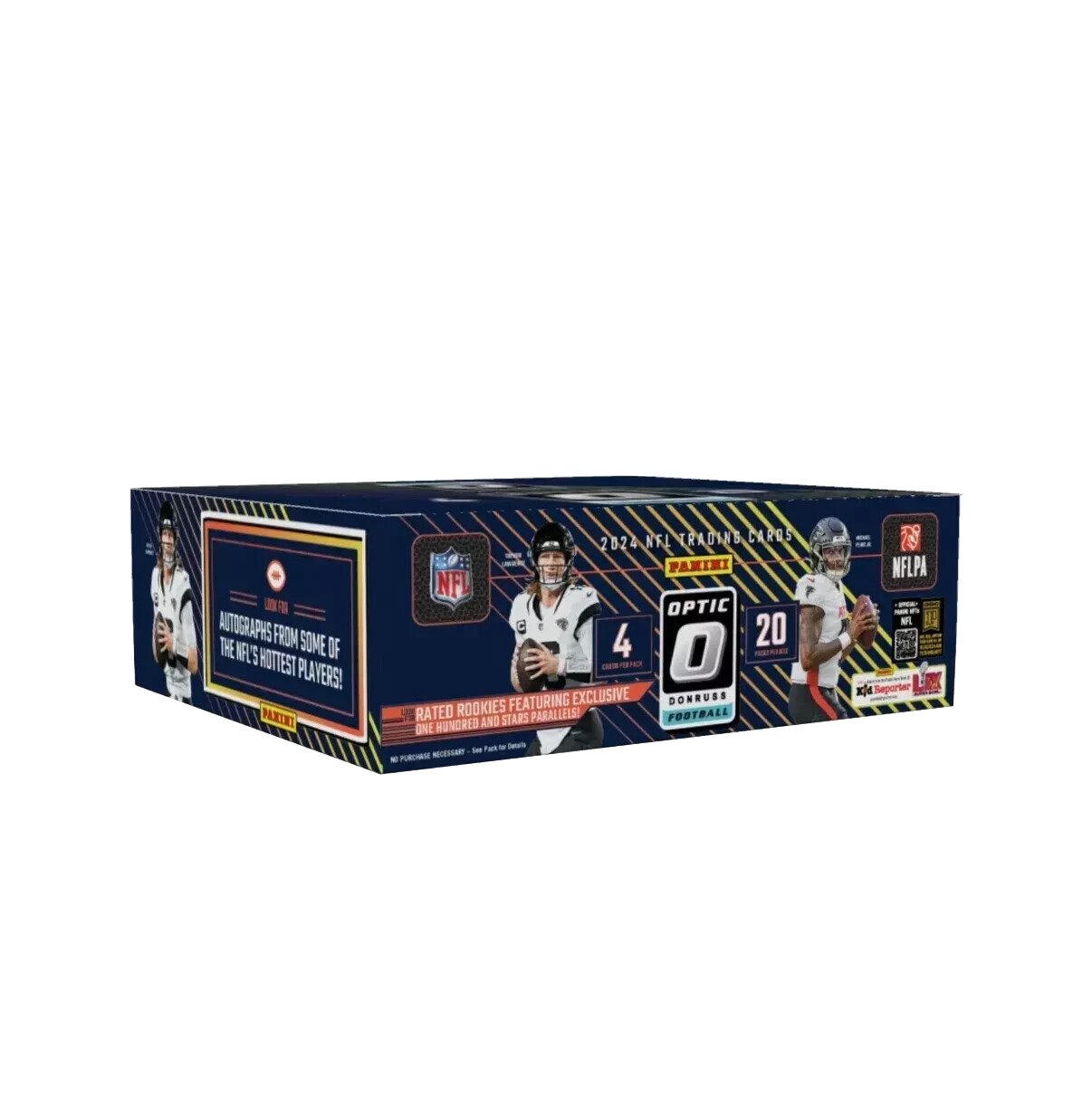 2024 Panini Donruss Optic Football Retail 20-Pack Box