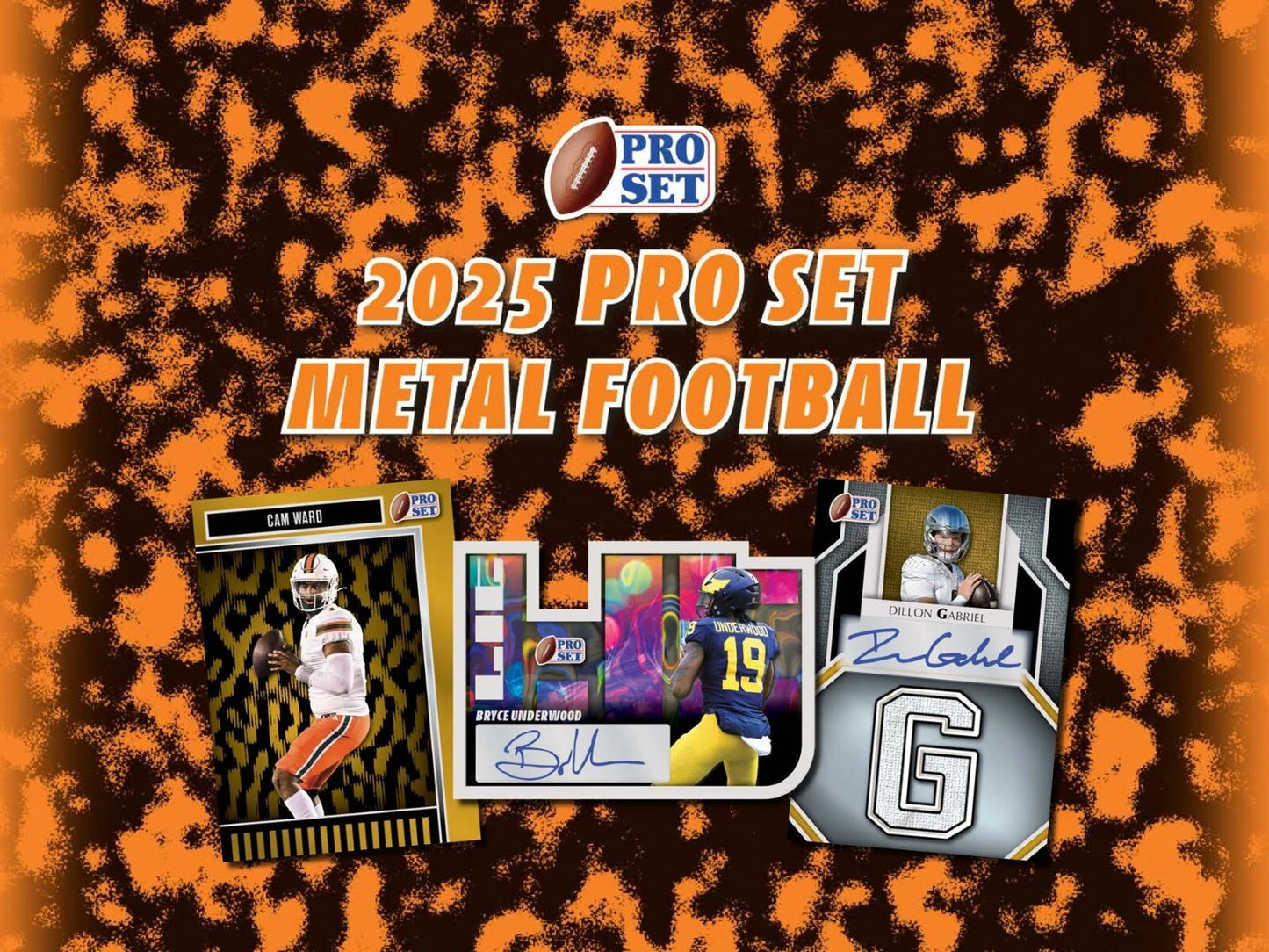 2025 Leaf Pro Set Metal Football Hobby