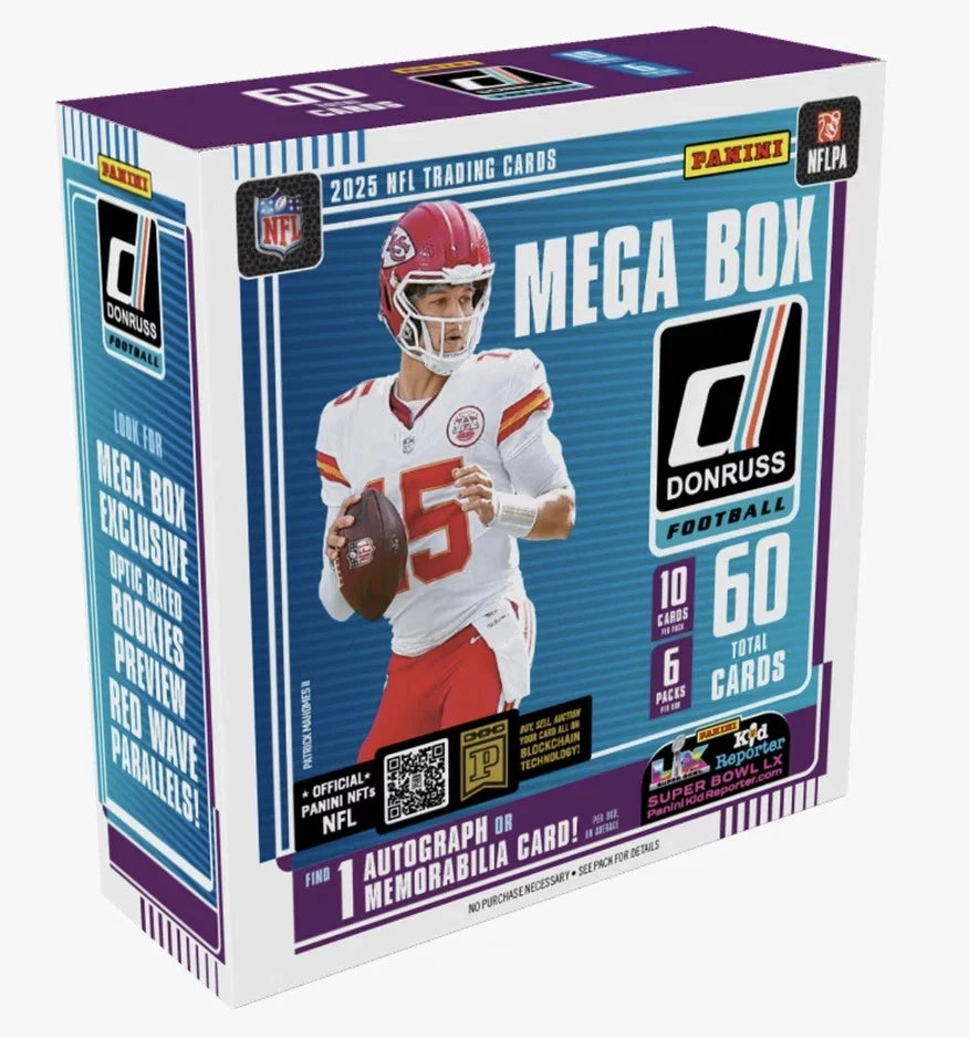 2025 Donruss Football Mega Box