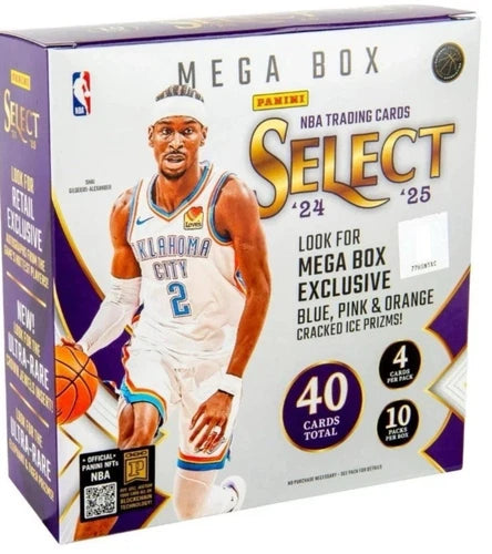 2024-25 Panini select Basketball Mega Box