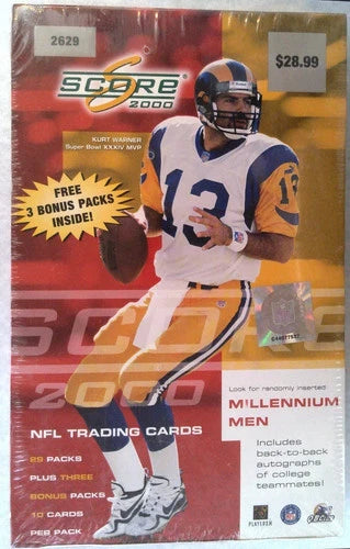 2000 Score Football Retail Sealed Box