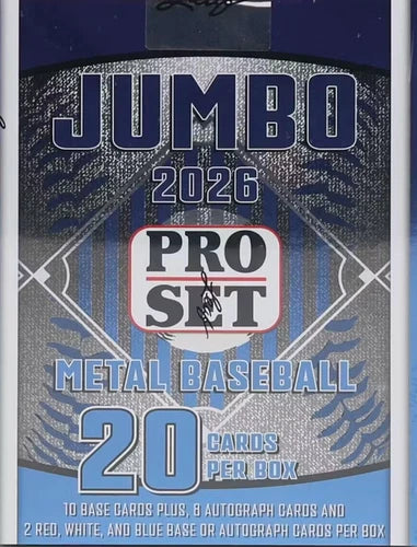 2026 Leaf Pro Set Metal Baseball Jumbo Box
