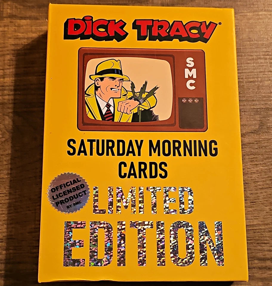 SMC 2024 Saturday Morning Cards Dick Tracy #1 Silver Limited Edition Card
