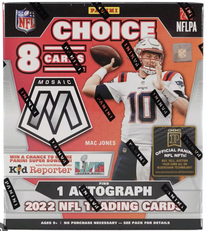 2023 Panini Mosaic Football NFL Blaster Box