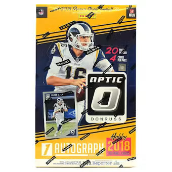 2018 Panini Donruss Optic Football Hobby Box