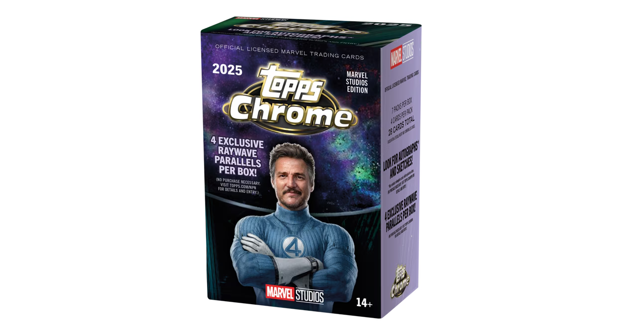 2025 Topps Marvel Studios Chrome Blaster Box