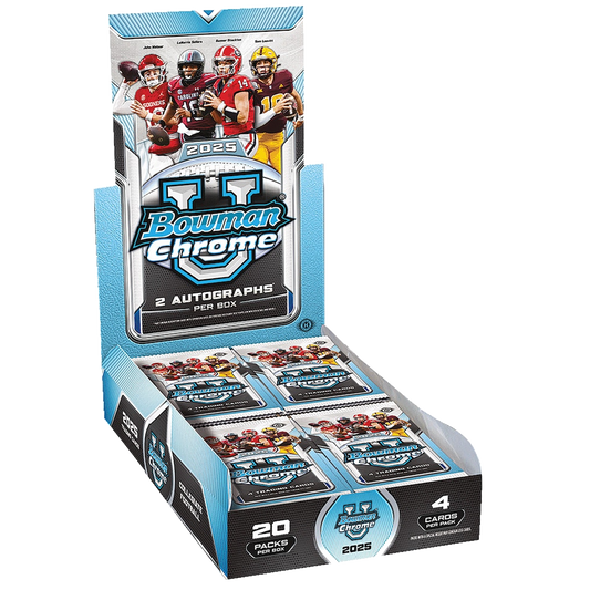 2025 Bowman University Chrome Football Hobby Box