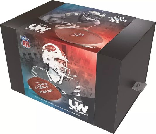 2025 Under Wraps NFL Autographed Football