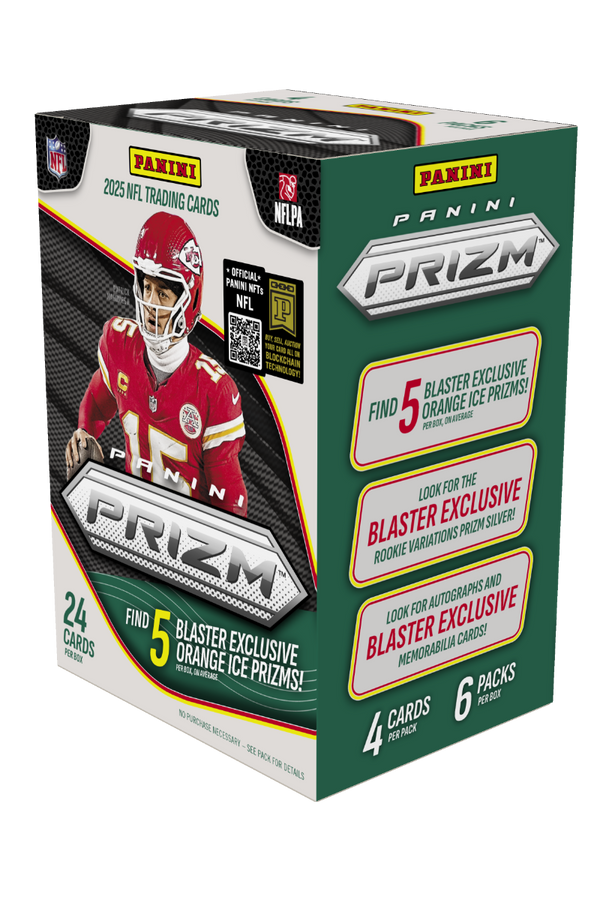 2025 Panini Prizm Football 6-Pack Hobby Blaster Box