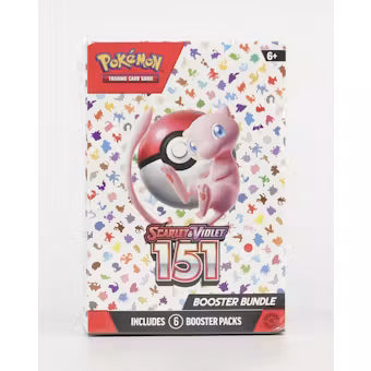 Pokemon Scarlet & Violet: 151 6-Pack Booster Bundle