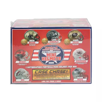 2026 Tristar Hidden Treasures Autographed Football Mini Helmet