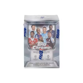 topps chrome 25-26 uefa soccer blaster box