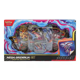 Pokemon Mega Greninja Ex Premium Collection Box