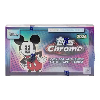 2026 Topps Chrome Disney Hobby Box