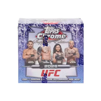 2026 Topps Chrome UFC Sapphire Edition Box