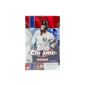 2026 topps chrome baseball hobby box