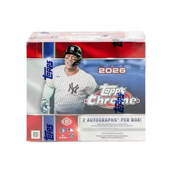 2026 topps chrome baseball jumbo hobby box