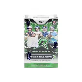 2025 topps resurgence football blaster box