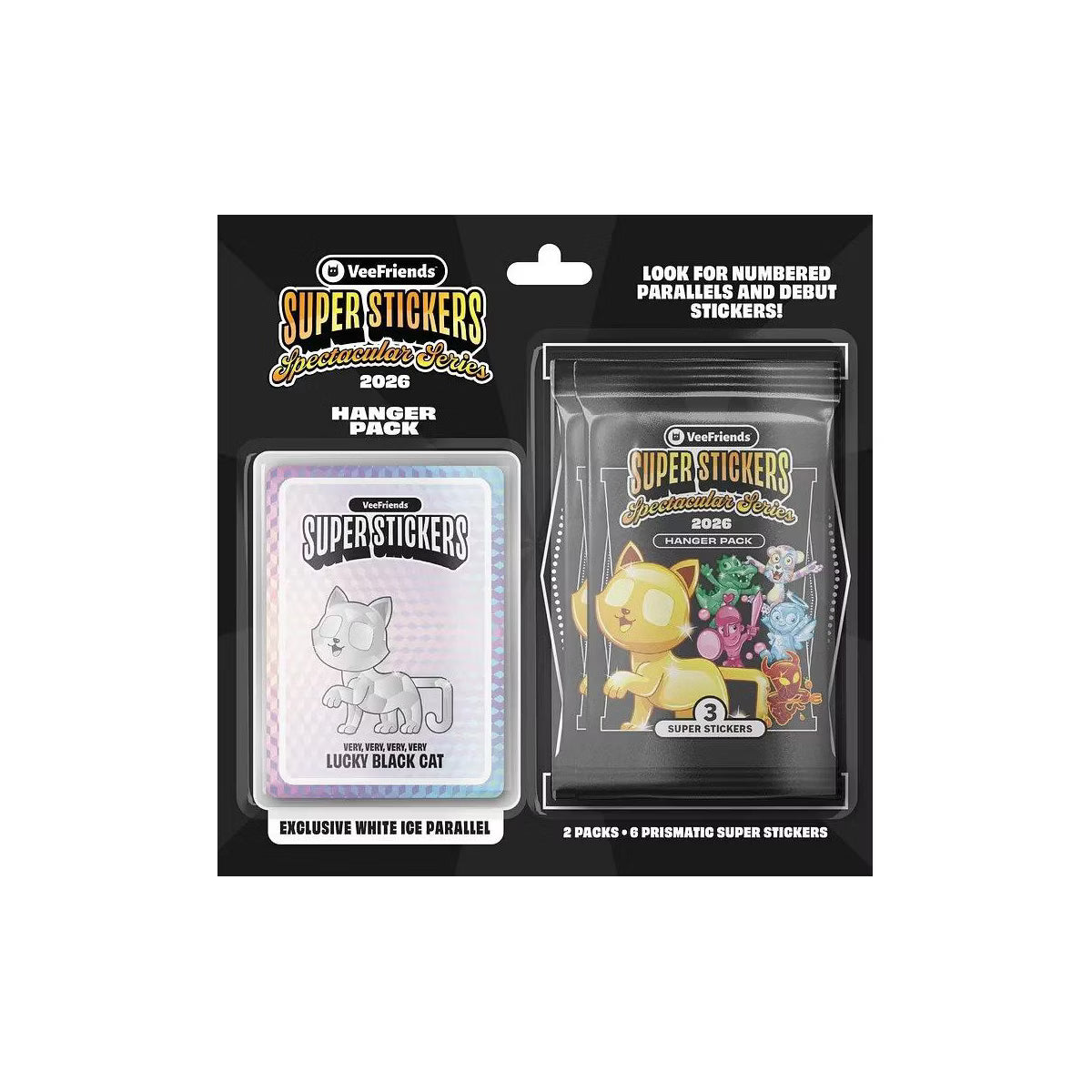 2026 VeeFriends Super Stickers Spectacular Series Hanger Pack