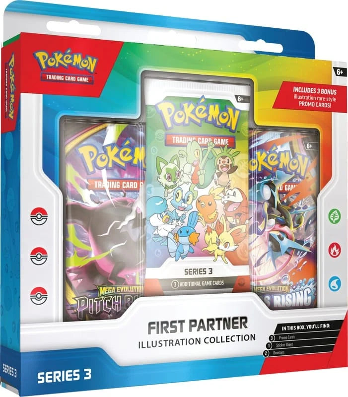Pokemon First Partner - Series 3 Illustration Collection