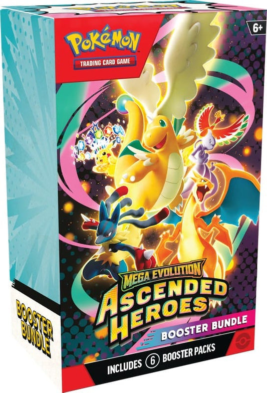 Pokemon Mega Evolution Ascended Heroes Booster Bundle