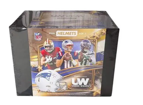 2026 Fanatics NFL Under Wraps Autographed Authentic Full Size Helmet Vol. 1