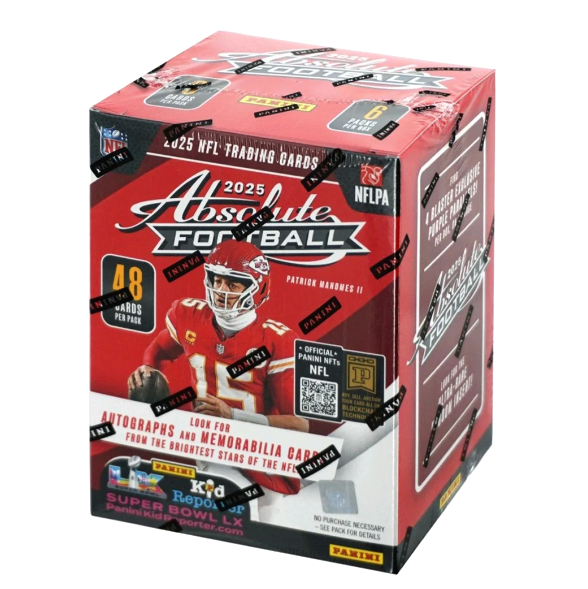 2025 Panini Absolute Football 6-Pack Hobby Blaster Box