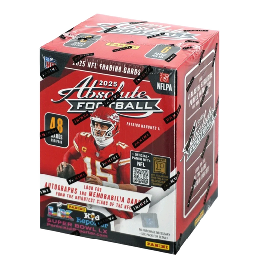 2025 Panini Absolute Football 6-Pack Hobby Blaster Box
