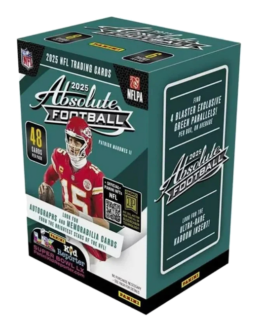 2025 Panini Absolute Football Blaster Box (Green Parallels)