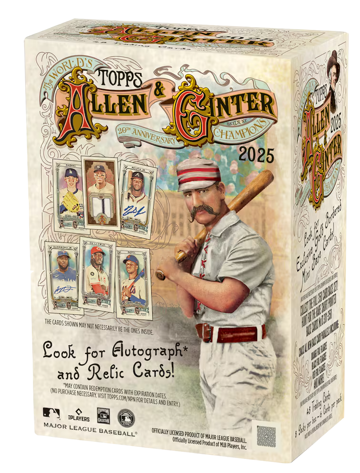 2025 Topps Allen & Ginter Baseball Factory Sealed Blaster Box
