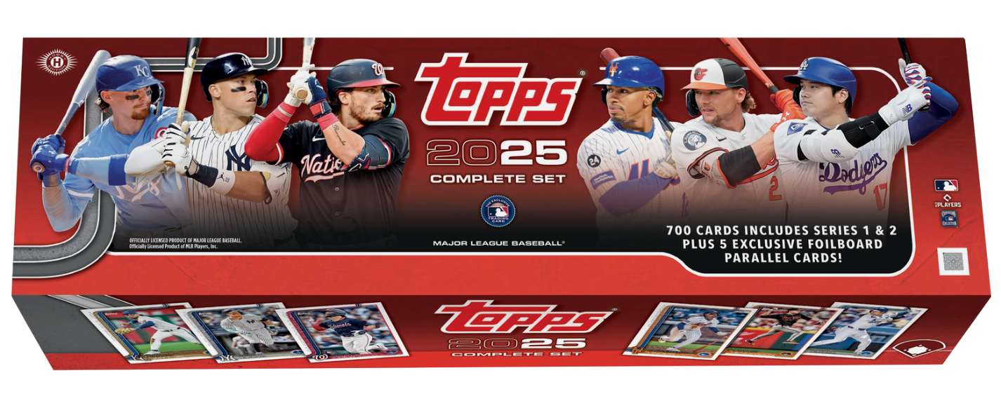 2025 Topps Factory Complete Set Baseball Hobby Box