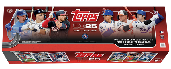2025 Topps Factory Complete Set Baseball Hobby Box